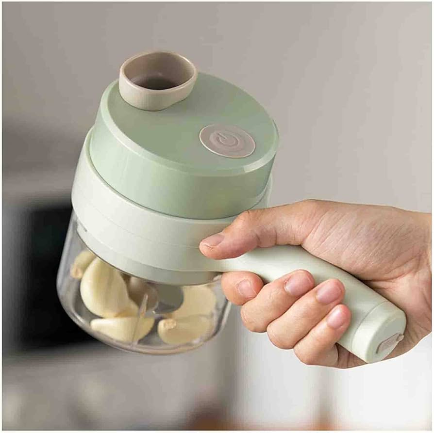 4-in-1 Handheld Electric Vegetable Cutter