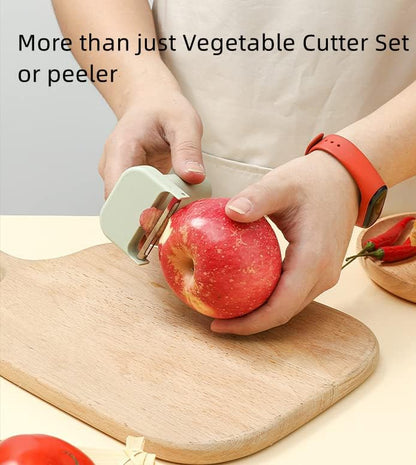 4-in-1 Handheld Electric Vegetable Cutter