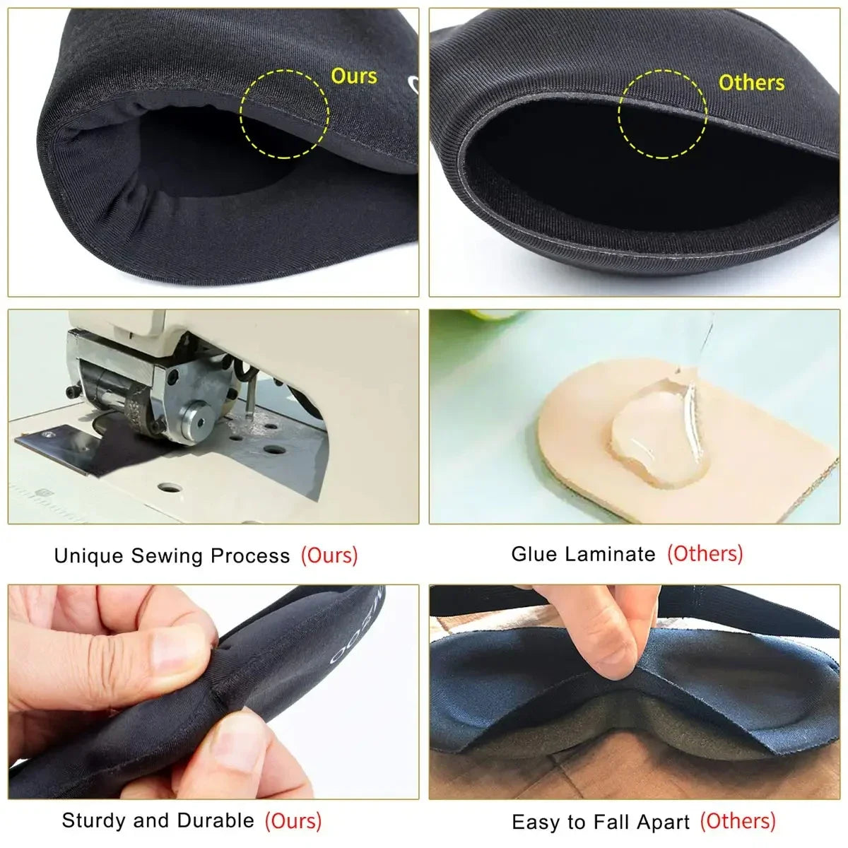Sleep Mask for Light Blocking & Restful Sleep
