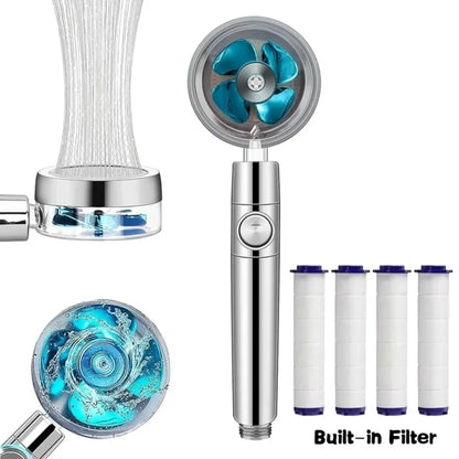 High-Pressure Filtered Shower Head for Spa Experience