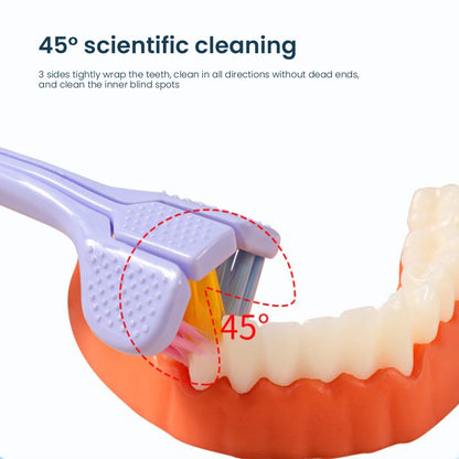 3-Sided Electric Toothbrush for Kids & Adults