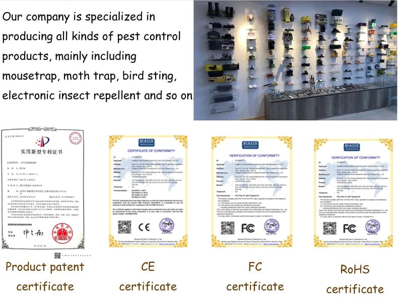 Electronic Mouse Trap – Humane Rodent Catcher and Rat Killer with High-Voltage Shock, Reusable Smart Electric Pest Control