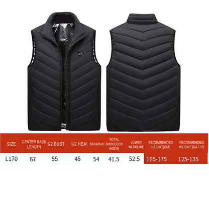 Heated Vest With 9 Heating Zones – USB Electric Winter Thermal Jacket for Men & Women, Lightweight Outdoor Skiing & Hiking Coat